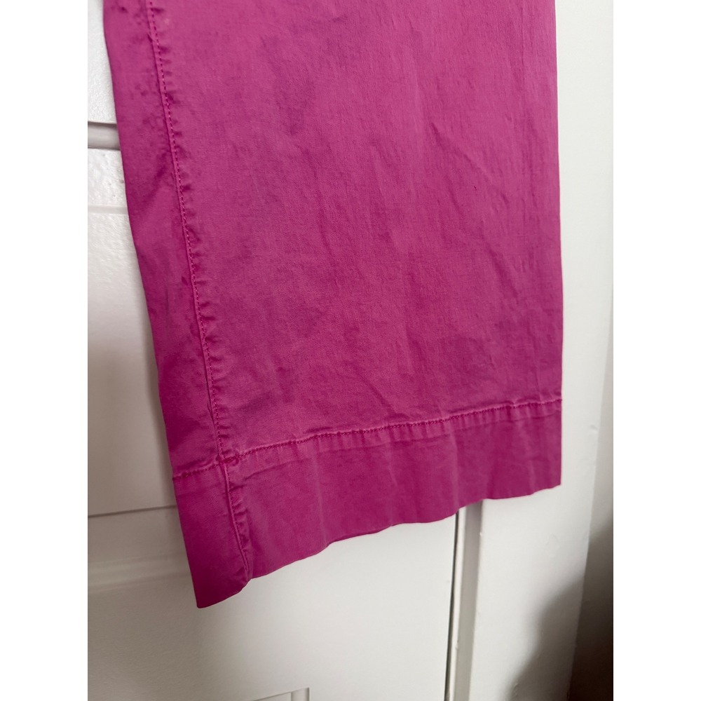 LC Lauren Conrad Womens High Rise Wide Leg Utility Pants Pink Berry Size 12 - Picture 7 of 12